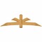 Ekena Millwork Davenport Rough Sawn Timber Gable Bracket, Western Red Cedar, 84"W x 24"H x 4"D x 6"F, 7/12 Pitch GBW084X24X0406DAV00RWR - alternate 1